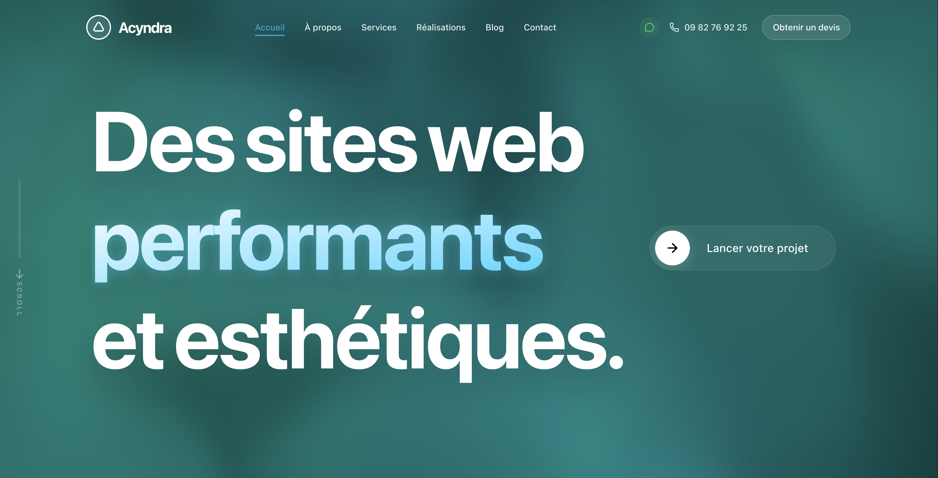 Acyndra — Agence Web Sur Mesure